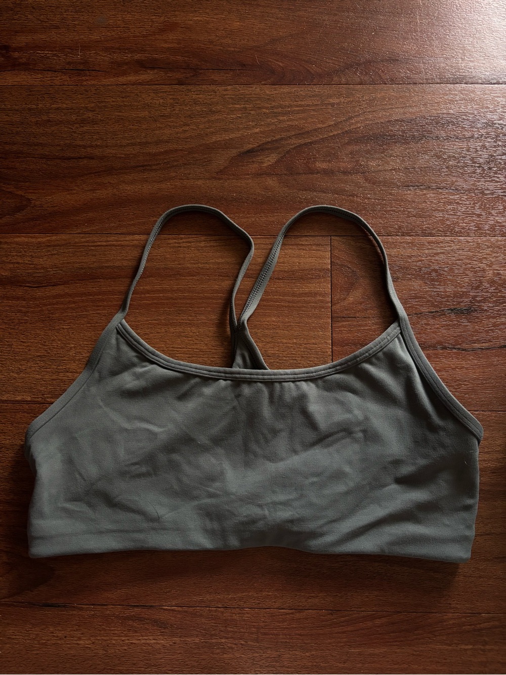 Vuori Olive Sports Bralette with Thin Straps